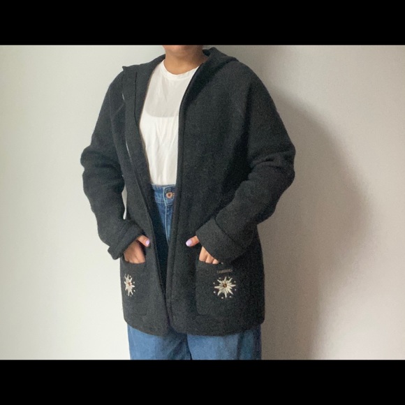 COPY - Gaddy Wool zip up jacket - Picture 2 of 5